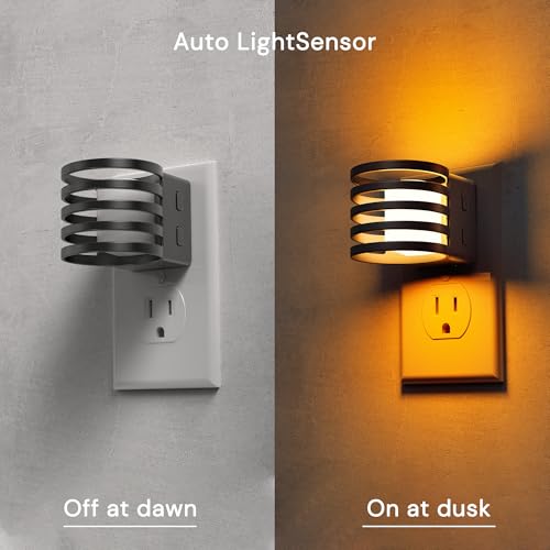 Night Light 2 Pack 3CCT Night Lights Plug into Wall (2 Count)
