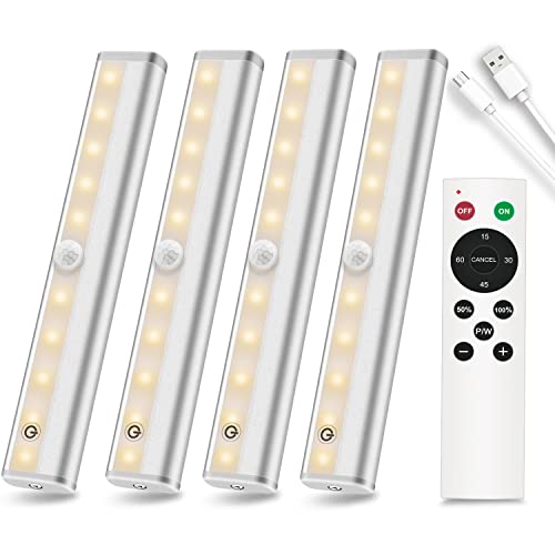 Under Cabinet Lighting with Remote (4 Count)