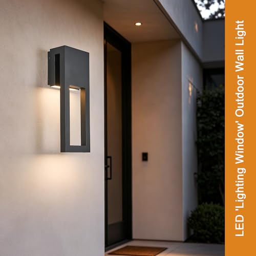 Outdoor Wall Sconce with Photocell Sensor