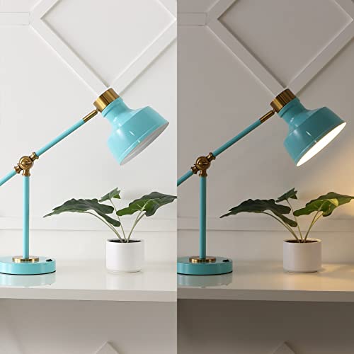 Allegra Metal Task Desk Lamp USB Port 18.5"
