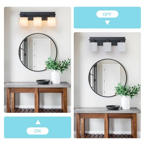 Modern Bathroom Light Fixtures Over Mirror