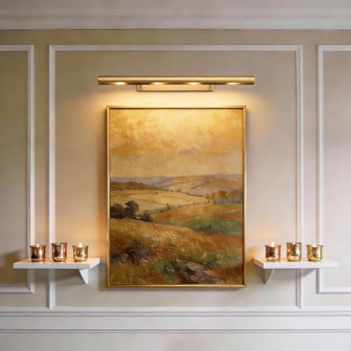 30 inch Hardwired Picture Light for Wall Brass Picture Lighting