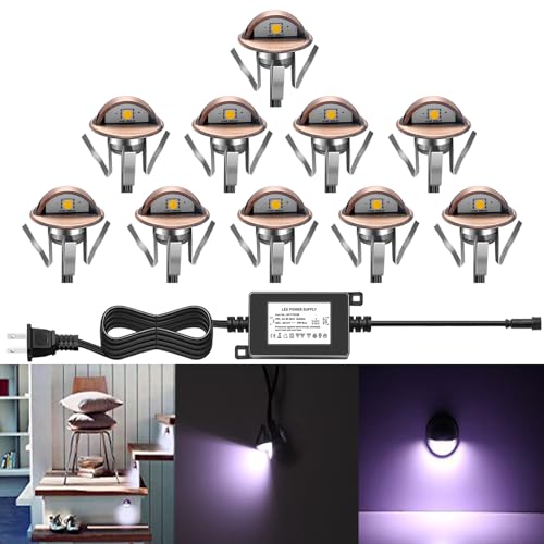 LED Stair Light Low Voltage Waterproof IP65 Outdoor 1 (10 Count)