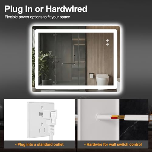 LED Bathroom Mirror with Lights