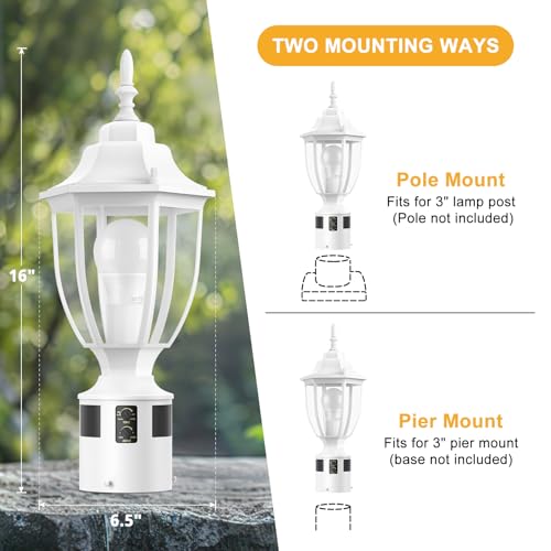 Motion Sensor Outdoor Post Lights