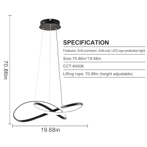Modern LED Pendant Light Fixture