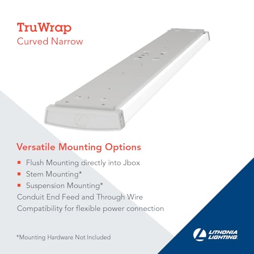 TruWrap 4 Foot LED Ceiling Light Fixture