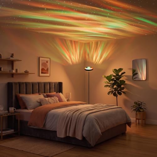 Uplighter Floor Lamp for Living Room (Black)