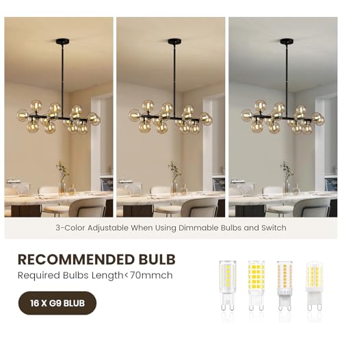 Mid Century Modern Chandeliers for Dining Room