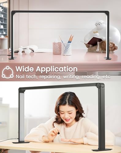 Foldable Half Moon Light for Nail Desk