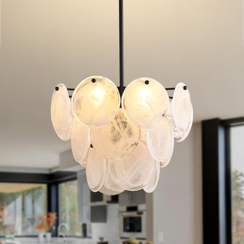 Black Glass Pendant Light