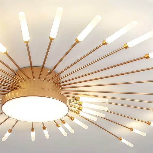 41.3 Inch Modern LED Flush Mount Ceiling Light