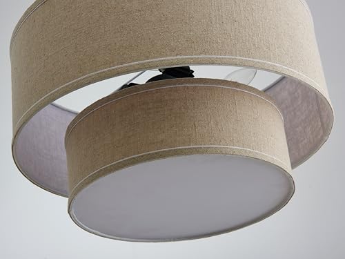 Lighting Double Drum Chandeliers