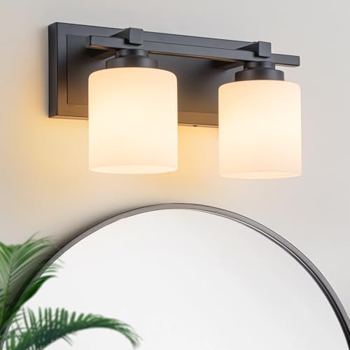 Modern Bathroom Light Fixtures Over Mirror