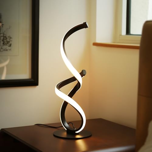 2 Pack Modern Table Lamps for Nightstand (2 Count)