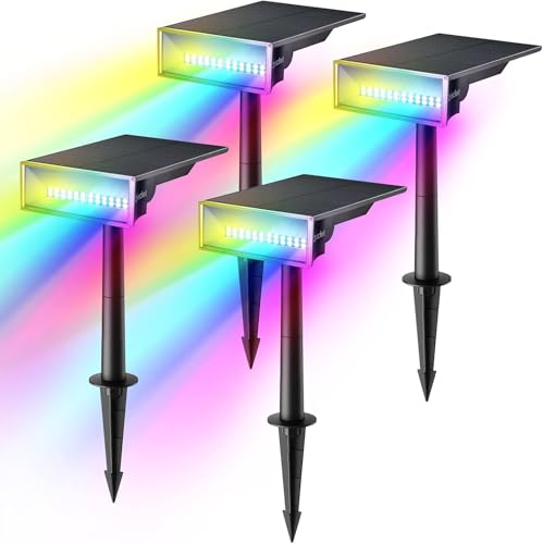Solar Spot Lights Outdoor (4 Count)