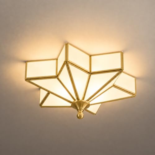Star Shaped Ceiling Light Fixture