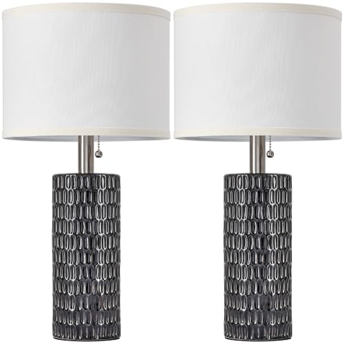 20” Modern Table Lamps Set of 2 (2 Count)