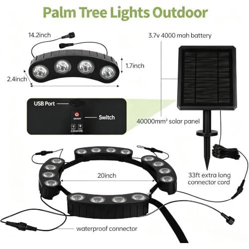 Solar Tree Lights