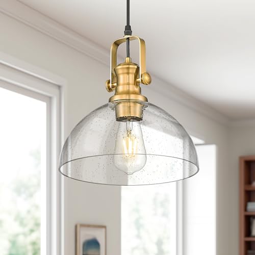10.5" Gold Pendant Lights Kitchen Island