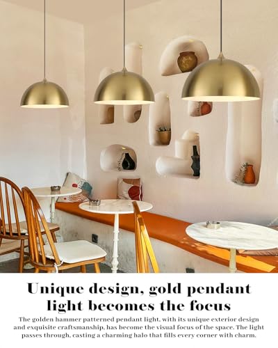 Gold Pendant Lights Kitchen Island (2 Count)