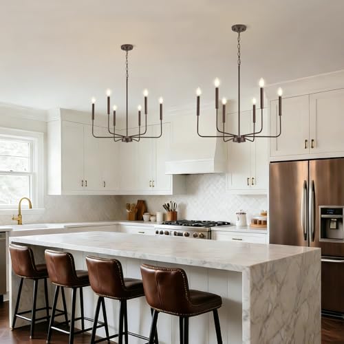 Modern Oil Rubbed Bronze Chandelier for Dining Room