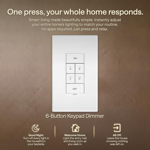 6 Button Dimmer Keypad