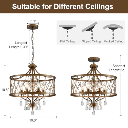 Modern Crystal Chandelier