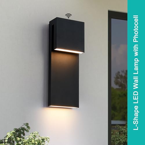 Dusk to Dawn Outdoor Lighting Fixture Wall Mount