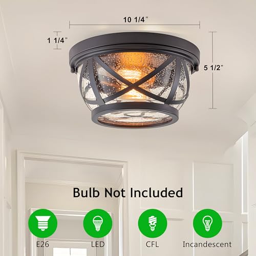 Bronze Flush Mount Ceiling Light Fixtures