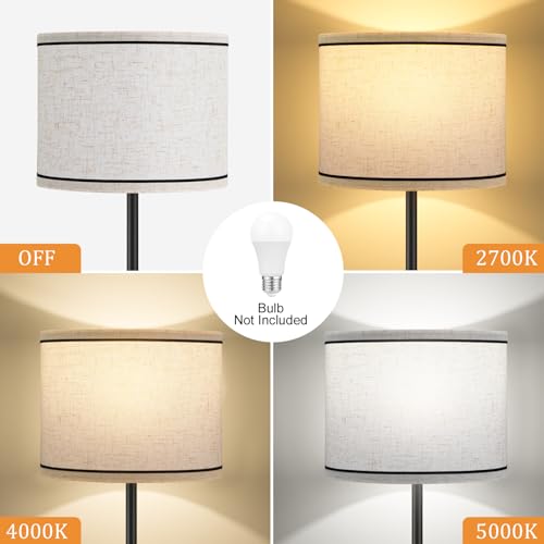 60'' Modern Floor Lamp with Shade