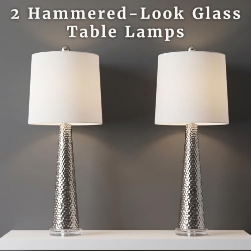 Table Lamps Silver (2 Count)