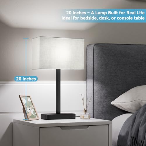 Touch Lamps for Bedroom (2 Count)