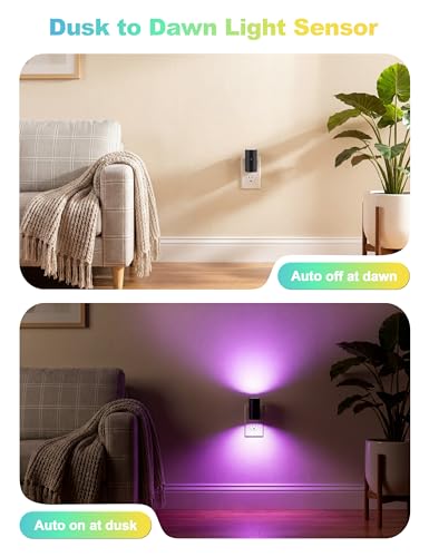 Led Night Light Plug into Wall (2 Count)