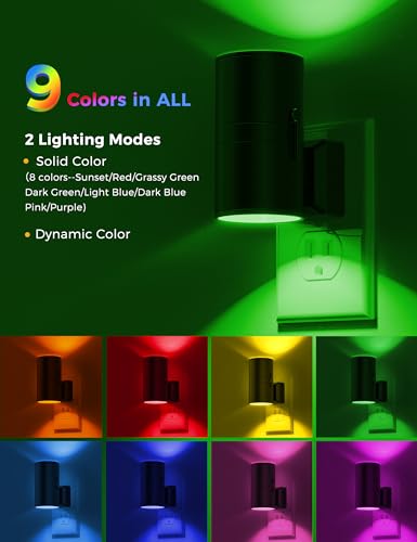 Night Light Night Lights Plug into Wall (2 Count)