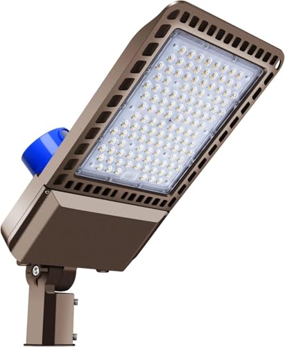 300W LED Parking Lot Light with Dusk to Dawn Photocell 36000LM 5000K