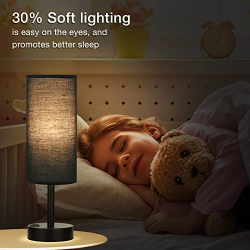 Black Touch Table Lamp for Bedroom