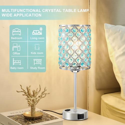 Crystal Lamp for Night Stands