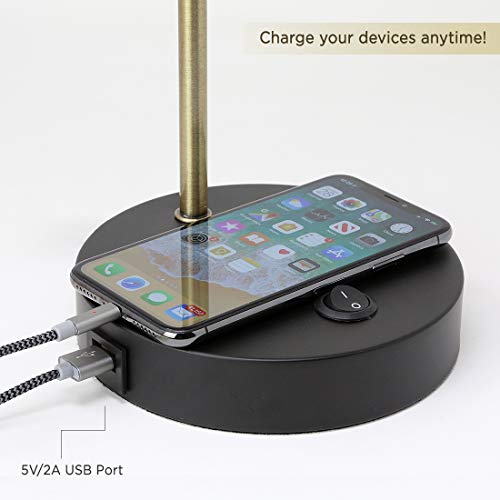 O’Bright LED Desk Lamp with USB Charging Port