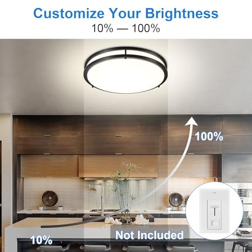 DLLT Flush Mount LED Ceiling Light