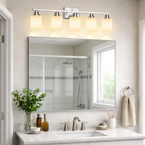 5 Light Bathroom Light Fixtures