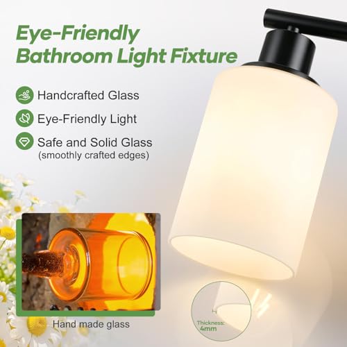 Set of 2 Wall Sconces for Bathroom (2 Count)