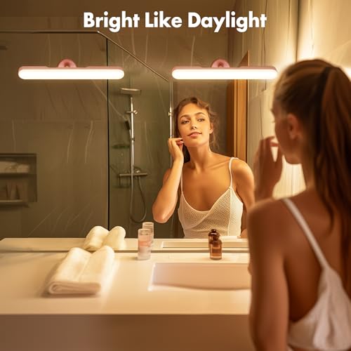 Set of 2 Wireless Vanity Makeup Lights for Mirror (2 Count)