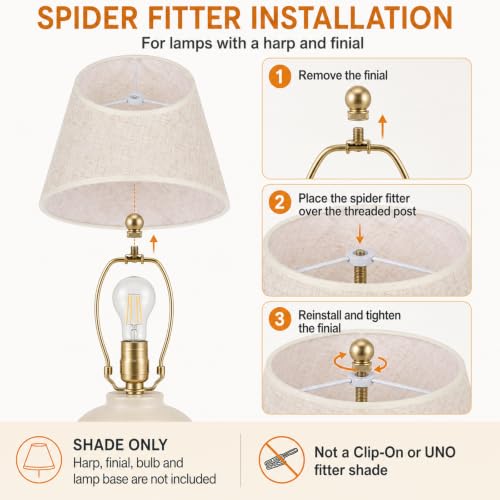 Beige Lamp Shade for Table Lamps