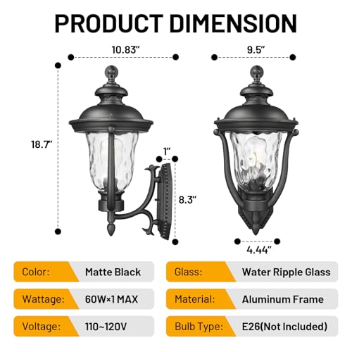 Porch Lights Outdoor Light Fixtures Wall Mount Exterior Lights