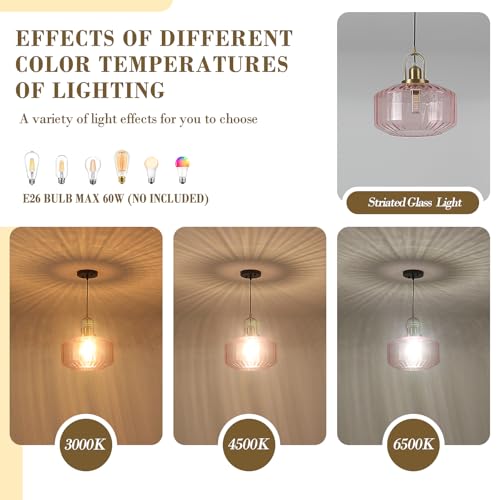 11.8in Mid Century Modern Pendant Light