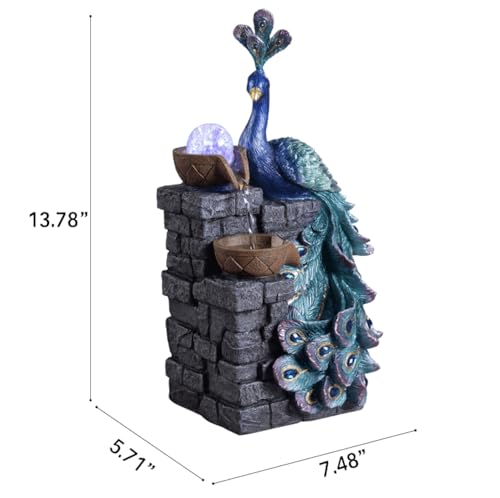 Tabletop Water Fountain Decor