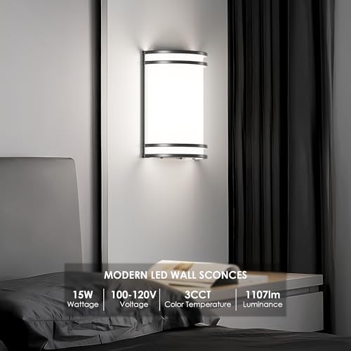 Black Wall Sconces Set of Two (2 Count)