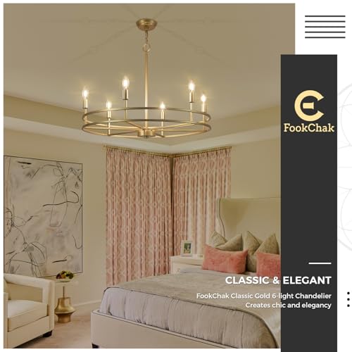 Gold Chandelier 6