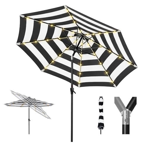 9ft Patio LED Umbrella with light